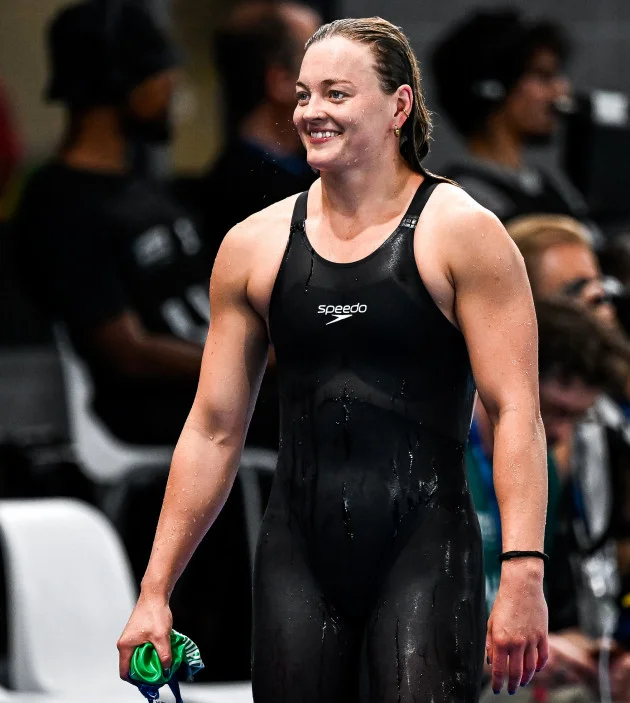 Mona McSharry wins silver medal at the European Aquatics Championships