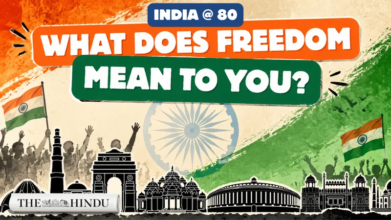 India at 80: Indian define what freedom means to them?