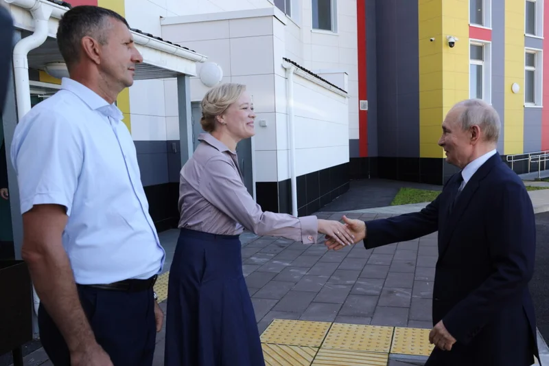 Putin pays his first visit to Pacific island chain claimed by Japan, drawing a protest from Tokyo