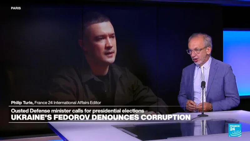 Zelensky's office probed for corruption as fired defence minister demands elections
