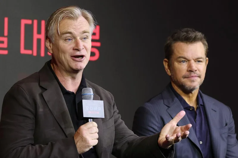 Nolan brings 'The Odyssey' to Korea, champions big screen experience for fans