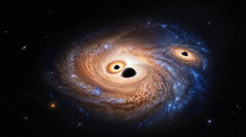 Another First for the JWST: It Detects Three Supermassive Black Holes in the Same Galaxy