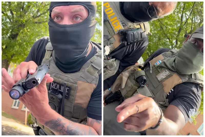 Virginia prosecutor is reviewing video of ICE agent pointing a gun at a woman in parking lot