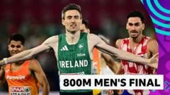 English wins Ireland's first men's gold  in 800m