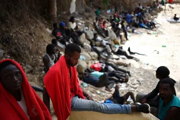 Hundreds of minors sleep rough in Ceuta migrant crisis