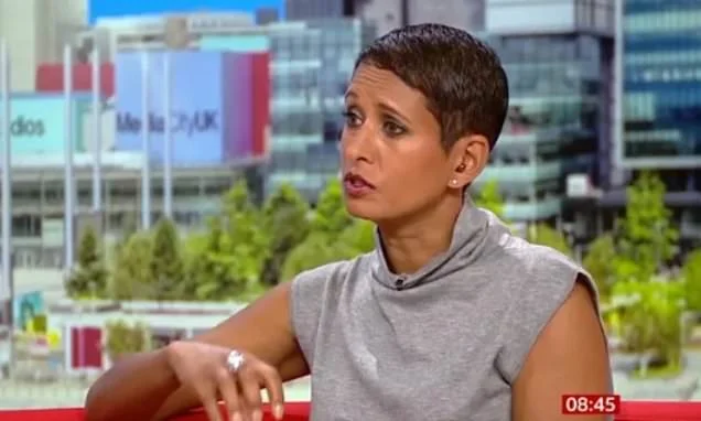 Naga Munchetty's 'special treatment' risks angering colleagues as she is 'granted permission to work from London' on new BBC 5 Live show