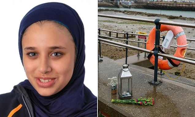School of girl who drowned off Sussex beach alongside her father and mother pays tribute to 'sweet' pupil who was 'well-liked by staff and students'