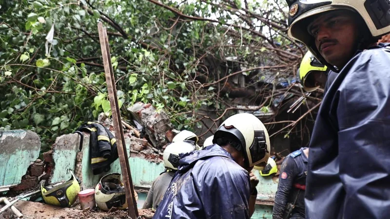 Mumbai landslip LIVE: At least 2 dead, several feared trapped; rescue operations underway
