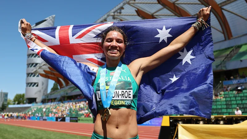 Aussie high jumper wins gold at under-20 world titles