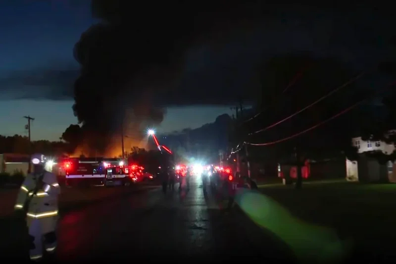 Explosions and fire tear through Ohio industrial building, 2 workers unaccounted for
