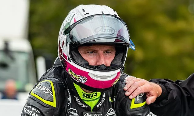 British motorbike racer Sam Naughton, 37, dies in horror Manx Grand Prix qualifying crash - just one day after fellow rider was killed in fatal session