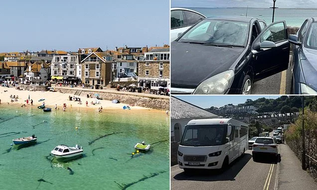 Cornwall summer break chaos: The fightback against the 'emmets' as tourists trash Airbnbs, block streets with selfish parking and litter beaches as holiday season hots up