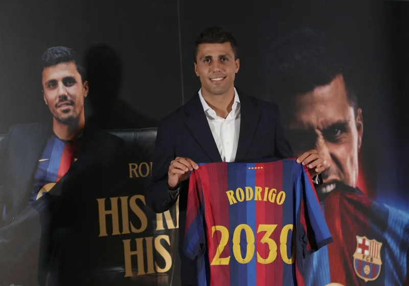 Rodri eager to “feel that excitement again” after move to Barcelona