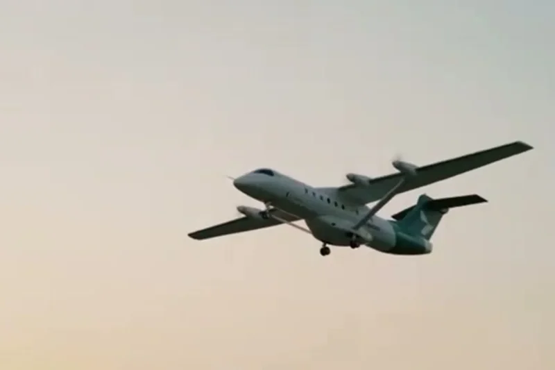 World’s largest battery-electric plane cost just £3.70 to power during 27 minute test