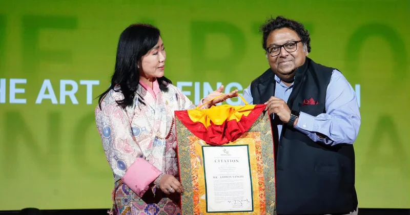 Author Ashwin Sanghi wins Bhutan’s inaugural JSW Prize in Literature
