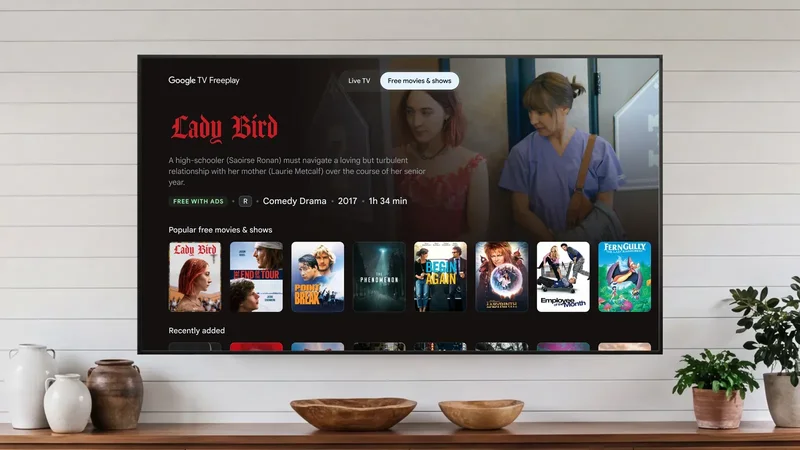 Google’s free streaming service now lets you pick shows and movies to watch