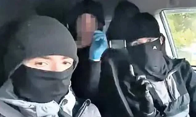 The TikTok joyriders causing carnage for clicks: GUY ADAMS asks why social media platforms host reckless driving gangs' videos - and finds police aren't allowed to pursue their vehicles
