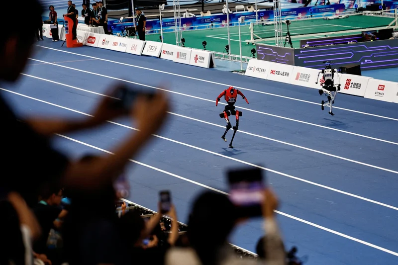 Chinese robot sprinter leave Usain Bolt's 100m world record in dust