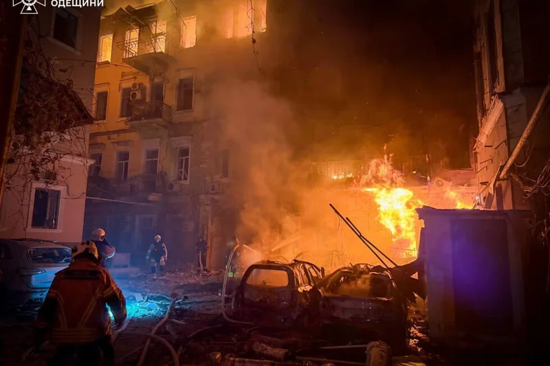 Russia, Ukraine exchange overnight strikes that leave 7 dead, many injured