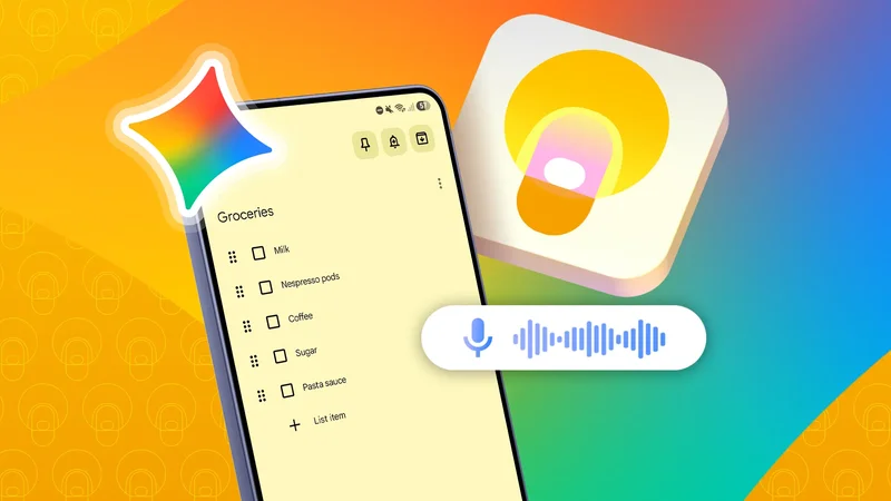 Google Keep's new Gemini voice feature saved me hours of organizing messy grocery lists