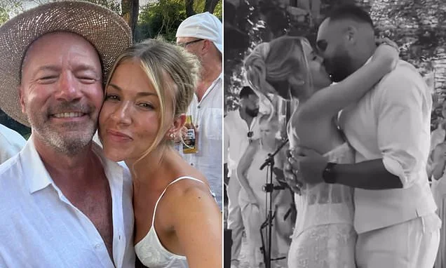 Alan Shearer is every inch the proud father of the bride as he shares fun-filled snaps from daughter Hollie's idyllic French wedding to England rugby star Joe Marchant