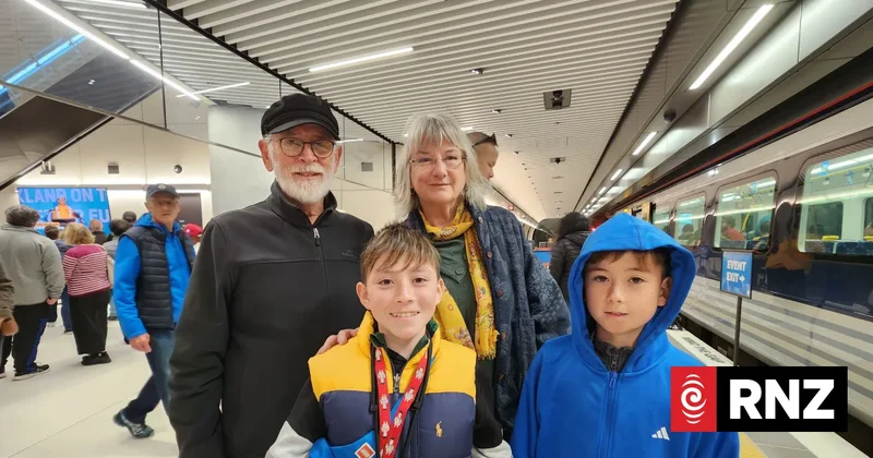 'Just lovely': Karanga-a-Hape train station delights locals and visitors on open day