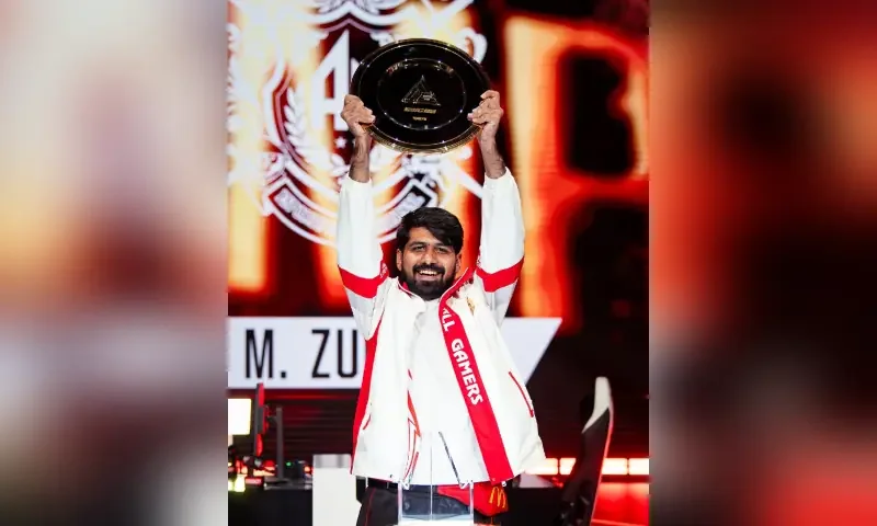 Pakistan's Muhammad Zubair becomes Tekken 8 champion at Esports World Cup in Paris