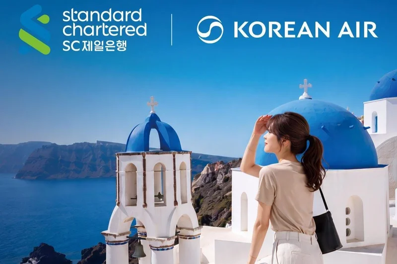 SC Bank Korea launches country's 1st deposit offering interest in airline miles