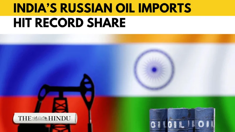 Watch: India’s Russian oil imports hit 48% as U.S. readies 100% tariffs