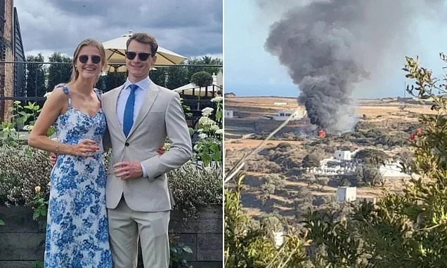 Damaged rotor blade may be to blame for Greek helicopter crash that killed British newlyweds