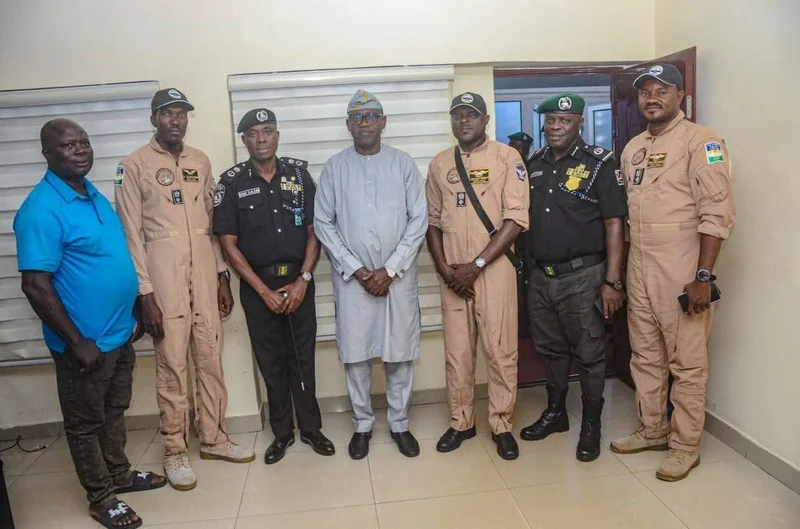 Abiodun commends IGP Disu for deploying operational aircraft to strengthen security in Ogun