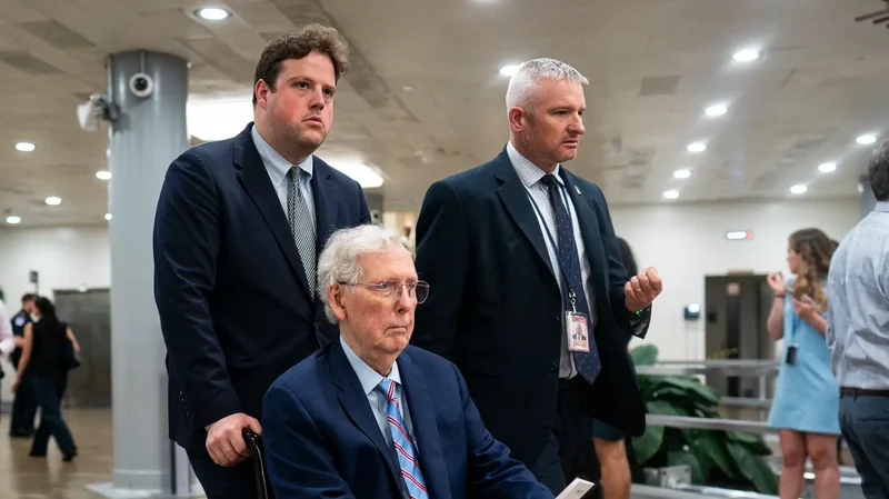 McConnell discharged from rehab center, Senate return still unclear
