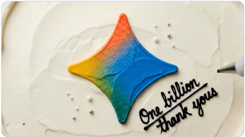 Gemini has a billion monthly users. ChatGPT hit that in June and moved the goalposts