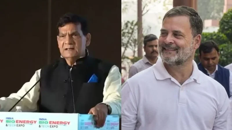 'Write Vishwavidyalaya in Hindi': UP minister's challenge to Rahul Gandhi