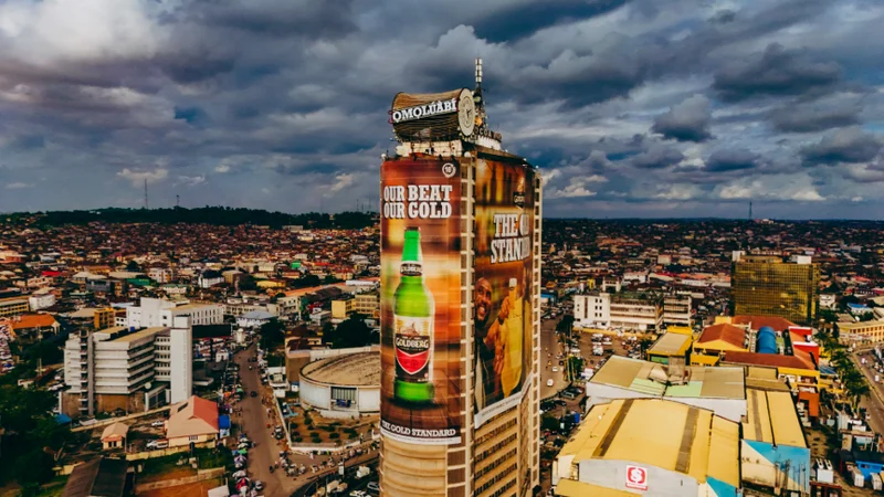 Goldberg makes history with Monumental Talking Drum Installation on Cocoa House