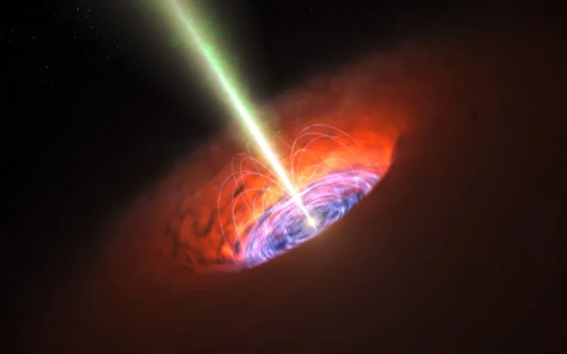 Massive Exoplanets Could Form Around Supermassive Black Holes
