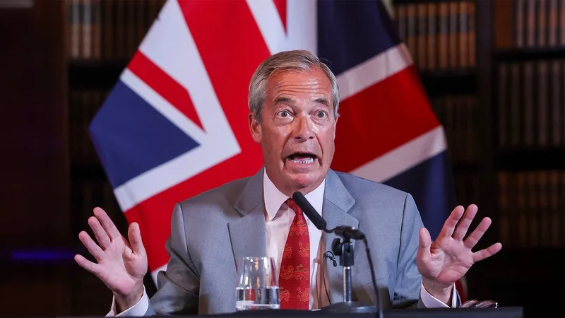 UK far-right leader Farage re-elected in boycotted by-election